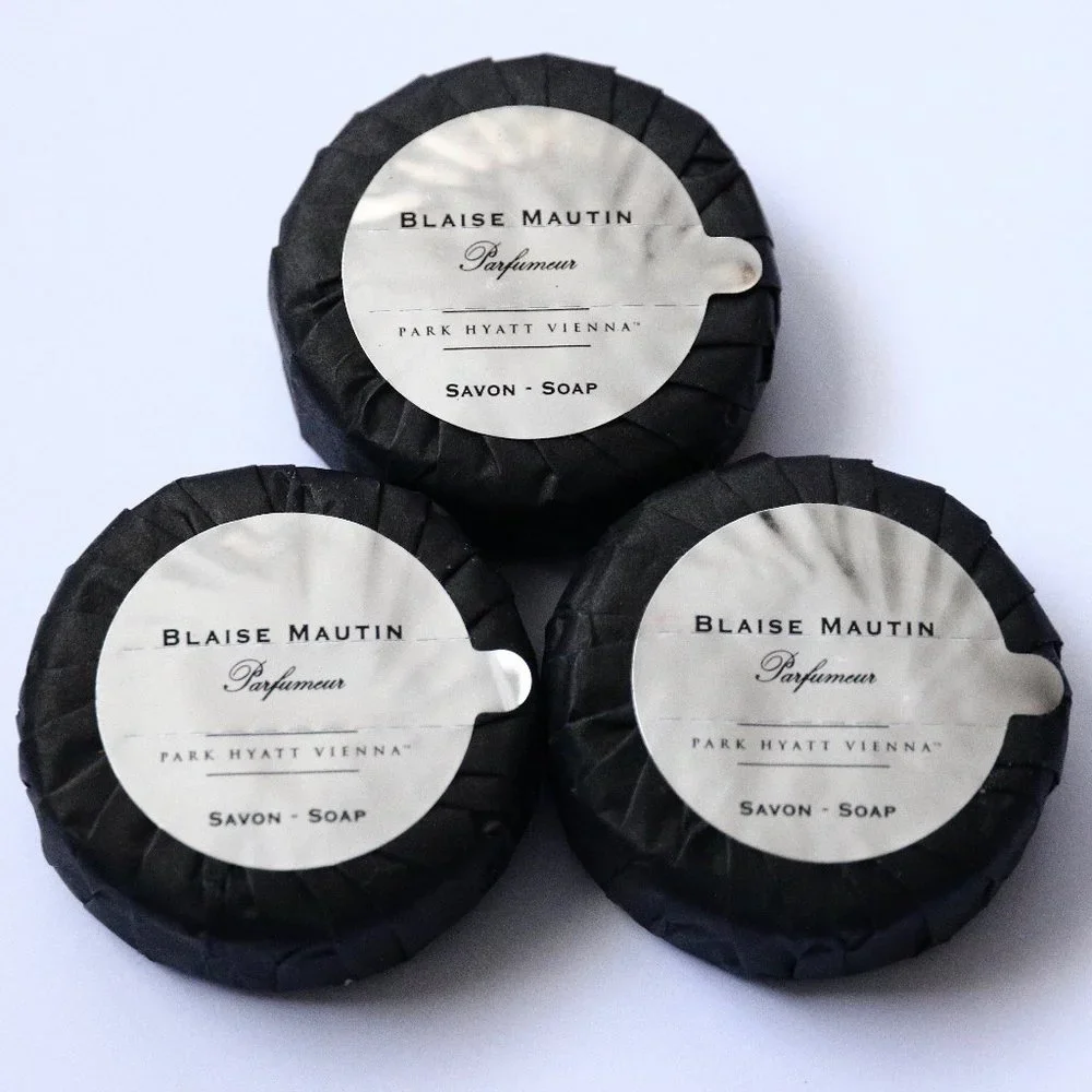 3 Blaise Mautin Park Hyatt Vienna Hotel Bar Soap Set Lot
